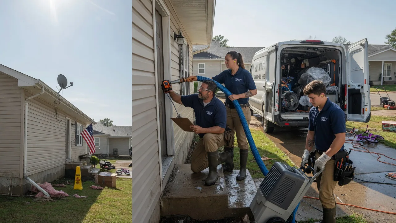 Ceiling Water Damage Restoration in Vest, KY near me
